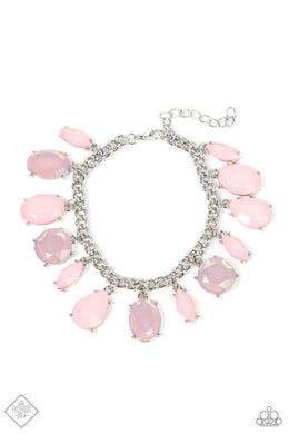 Paparazzi Serendipitous Shimmer - Pink - VENDOR _NAME - Sassy Sparkles $5 Jewelry