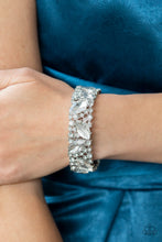 Load image into Gallery viewer, Paparazzi Full Body Chills - White - VENDOR _NAME - Sassy Sparkles $5 Jewelry
