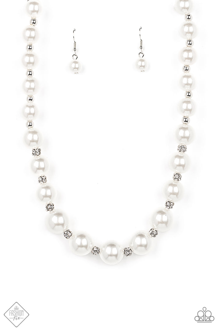 Paparazzi Sail Away With Me - White - VENDOR _NAME - Sassy Sparkles $5 Jewelry