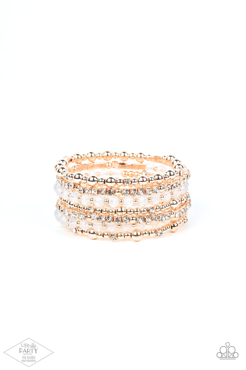 Paparazzi Ice Knowing You - Rose Gold