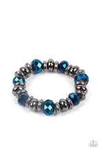 Load image into Gallery viewer, Paparazzi Power Pose - Blue - VENDOR _NAME - Sassy Sparkles $5 Jewelry
