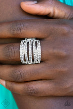 Load image into Gallery viewer, Paparazzi Knock-out Opulence - White - VENDOR _NAME - Sassy Sparkles $5 Jewelry
