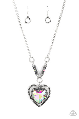 Paparazzi Heart Full of Fabulous - Multi - Life of the Party April 2022 - VENDOR _NAME - Sassy Sparkles $5 Jewelry