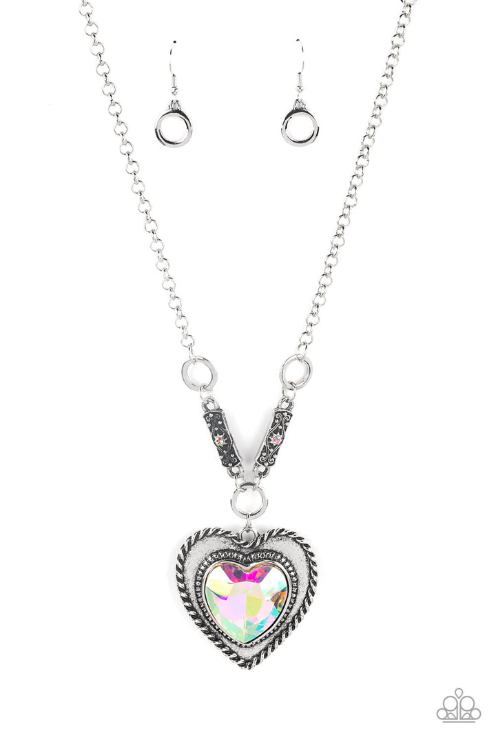Paparazzi Heart Full of Fabulous - Multi - Life of the Party April 2022 - VENDOR _NAME - Sassy Sparkles $5 Jewelry