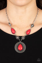 Load image into Gallery viewer, Paparazzi Saguaro Soul Trek - Red - VENDOR _NAME - Sassy Sparkles $5 Jewelry
