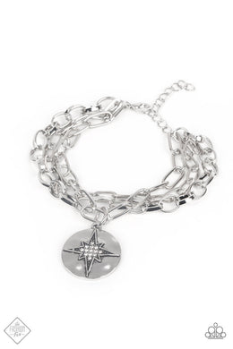 Paparazzi True North Twinkle - White - VENDOR _NAME - Sassy Sparkles $5 Jewelry