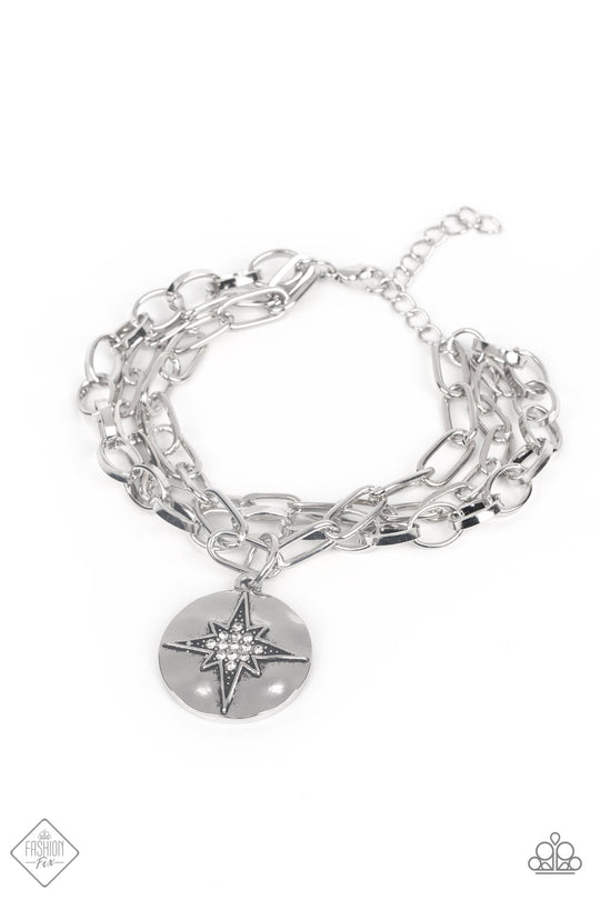 Paparazzi True North Twinkle - White - VENDOR _NAME - Sassy Sparkles $5 Jewelry