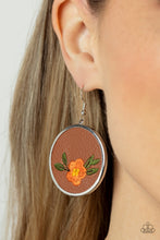 Load image into Gallery viewer, Paparazzi Prairie Patchwork - Orange - VENDOR _NAME - Sassy Sparkles $5 Jewelry
