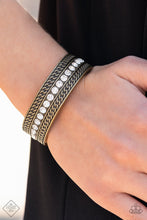 Load image into Gallery viewer, Paparazzi Grit Goals - Brass - VENDOR _NAME - Sassy Sparkles $5 Jewelry
