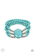 Load image into Gallery viewer, Paparazzi Stone Pools - Blue - VENDOR _NAME - Sassy Sparkles $5 Jewelry
