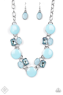 Paparazzi Dreaming in Multicolor - Blue - VENDOR _NAME - Sassy Sparkles $5 Jewelry