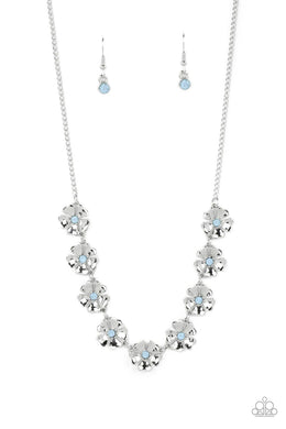 Paparazzi Petunia Palace - Blue - VENDOR _NAME - Sassy Sparkles $5 Jewelry