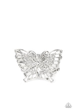 Load image into Gallery viewer, Paparazzi Fearless Flutter - White - VENDOR _NAME - Sassy Sparkles $5 Jewelry
