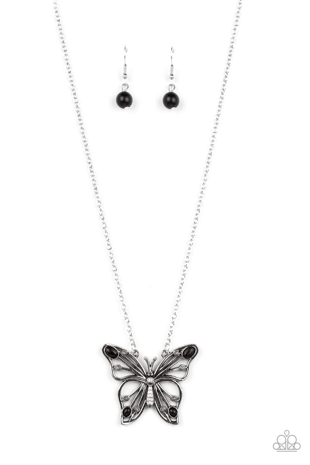 Paparazzi Badlands Butterfly - Black