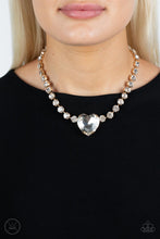 Load image into Gallery viewer, Paparazzi Heart in My Throat - Gold
