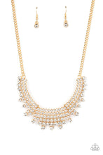 Load image into Gallery viewer, Paparazzi Shimmering Song - Gold - Life Of The Party January 2023
