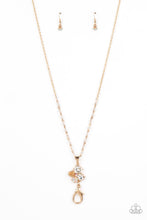 Load image into Gallery viewer, Paparazzi Rainbow Bloom - Gold (Lanyard)
