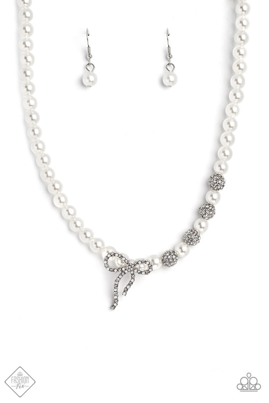 Paparazzi Classy Cadenza - White - Fashion Fix December 2022