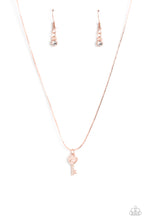 Load image into Gallery viewer, Paparazzi Love-Locked - Rose Gold
