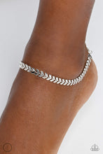 Load image into Gallery viewer, Paparazzi Point in Time - Silver (Anklet)
