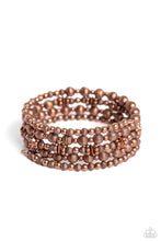 Load image into Gallery viewer, Paparazzi Striped Stack - Copper
