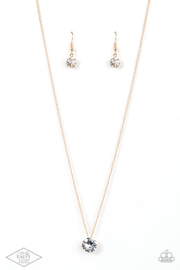 Paparazzi What A Gem - Gold - VENDOR _NAME - Sassy Sparkles $5 Jewelry