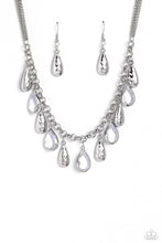 Load image into Gallery viewer, Paparazzi Teardrop Timbre - White
