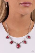 Load image into Gallery viewer, Paparazzi Teardrop Team - Red
