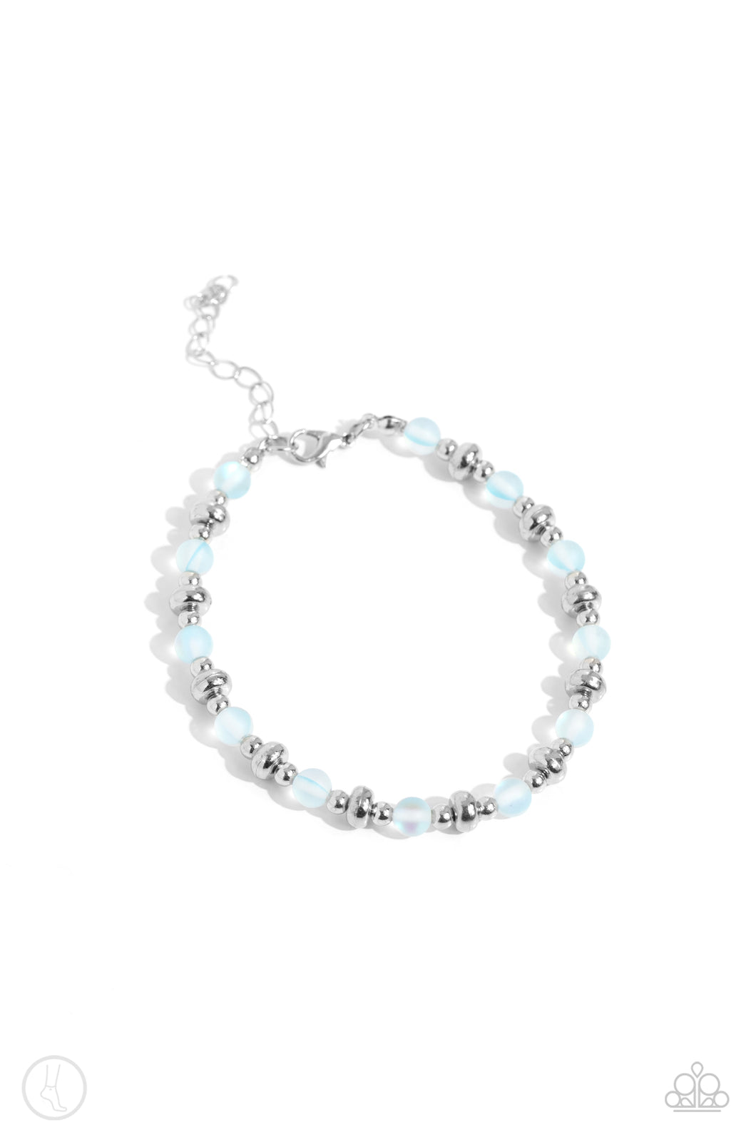 Paparazzi Dew or Die - Blue (Anklet)