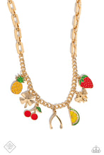 Load image into Gallery viewer, Paparazzi Fruit Festival - Gold - Fashion Fix March 2024
