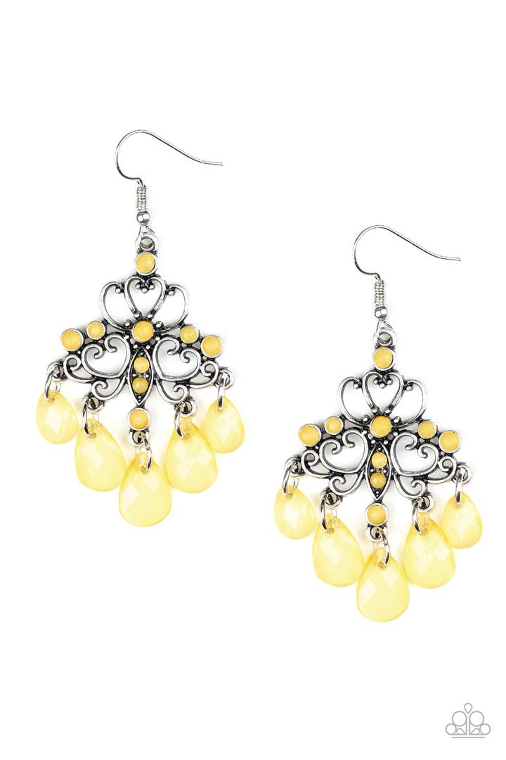 Paparazzi Dip It Glow - Yellow - VENDOR _NAME - Sassy Sparkles $5 Jewelry