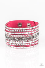 Load image into Gallery viewer, Rhinestone Rumble - Pink freeshipping - Sassy Sparkles $5 Jewelry
