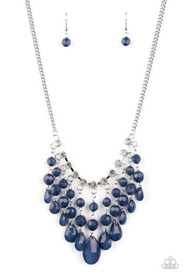 Paparazzi Social Network - Blue - VENDOR _NAME - Sassy Sparkles $5 Jewelry