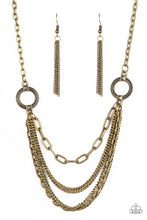 Load image into Gallery viewer, Chains of Command - Brass - VENDOR _NAME - Sassy Sparkles $5 Jewelry
