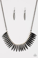 Load image into Gallery viewer, Paparazzi Tameless Tigress - Black - VENDOR _NAME - Sassy Sparkles $5 Jewelry
