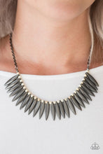 Load image into Gallery viewer, Paparazzi Tameless Tigress - Black - VENDOR _NAME - Sassy Sparkles $5 Jewelry
